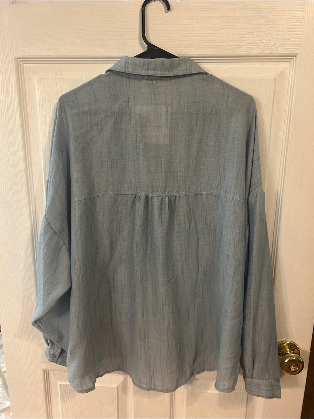 Light Blue Button-Up Shirt - Picture 6 of 7